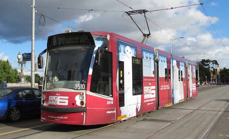 Yarra Trams Combino 3510 Big Hero 6